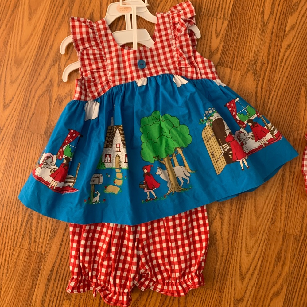 Eleanor rose to grandmas house toddler dress